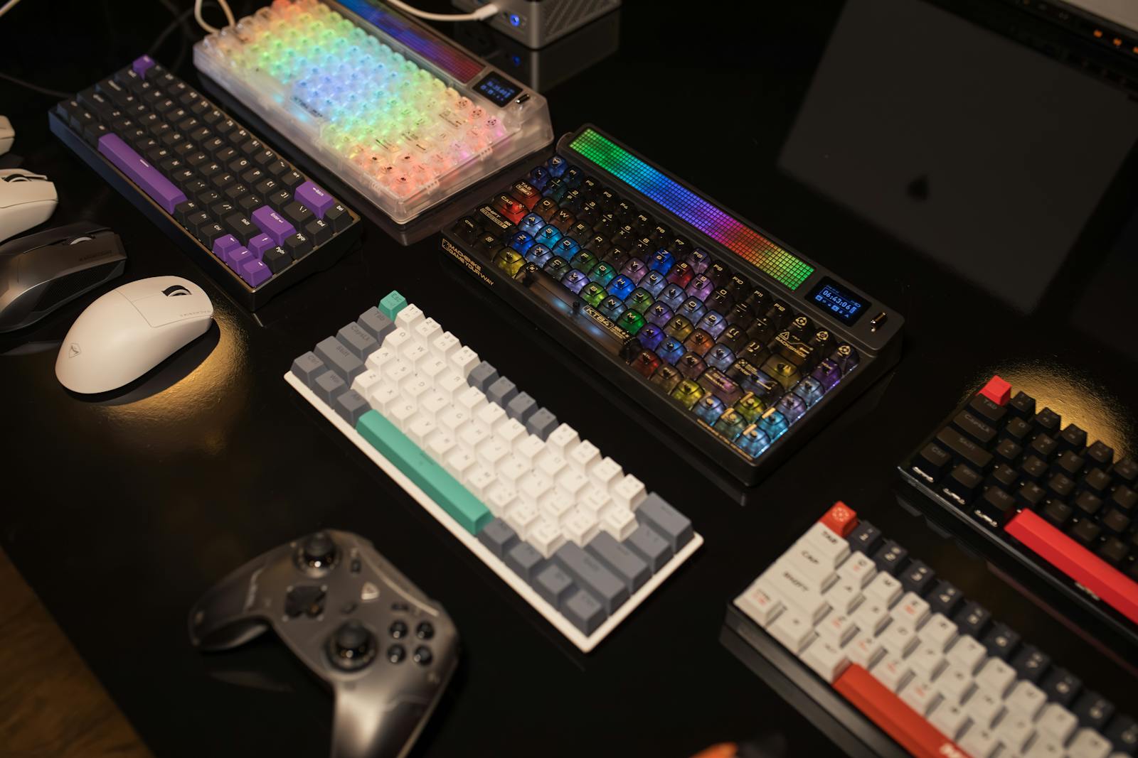 Keycap palette study.